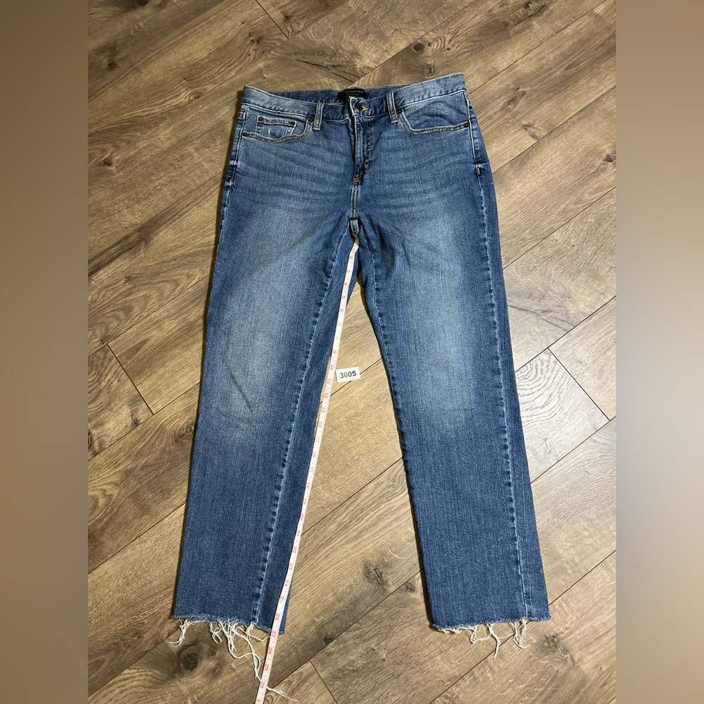 Banana Republic Blue Straight Leg Girlfriend Jeans size 10